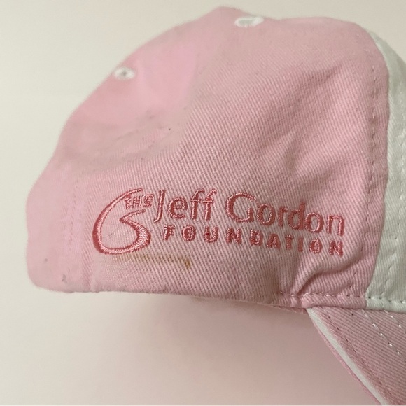 NASCAR Jeff Gordon Foundation Pink Hat Adjustable Cap - Picture 5 of 15